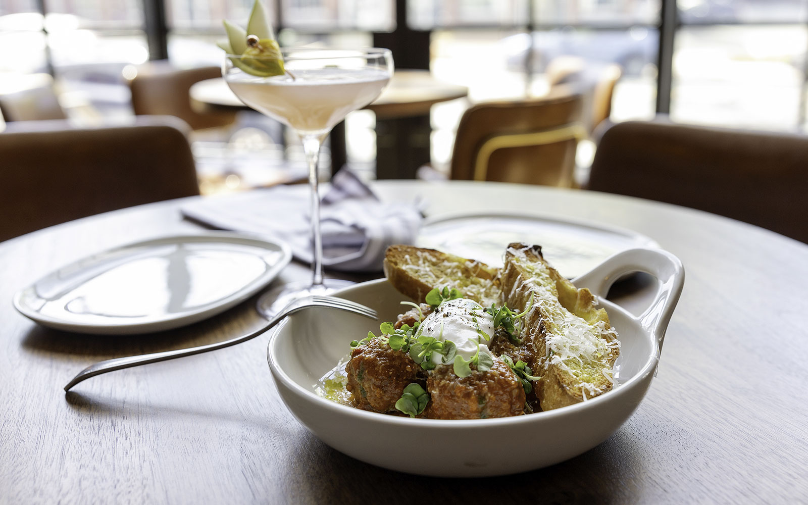 MeatBall dish Ora Restaurant